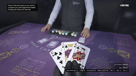 gta 5 online 3 card poker